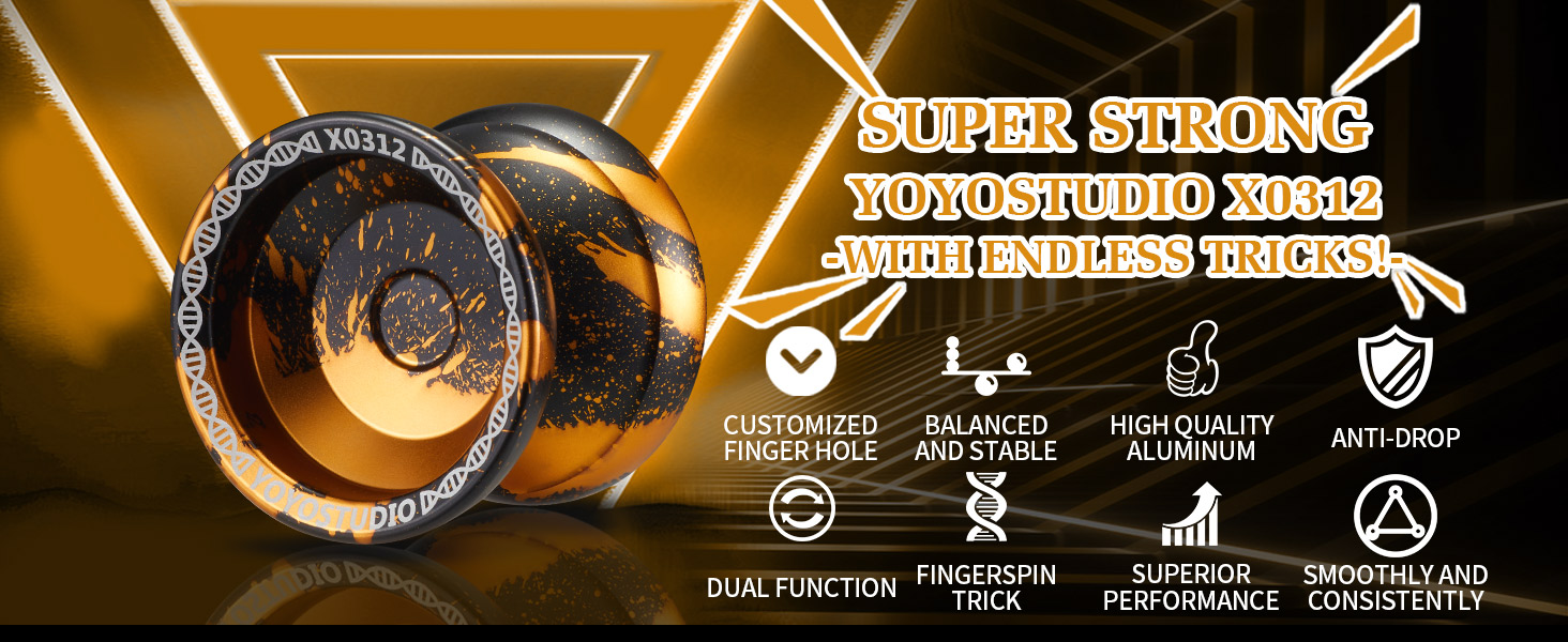 Amazon.com: YOYOSTUDIO Yoyo Professional Responsive Yoyo X0312 for